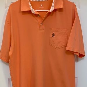 Johnnie-O polo with front pocket